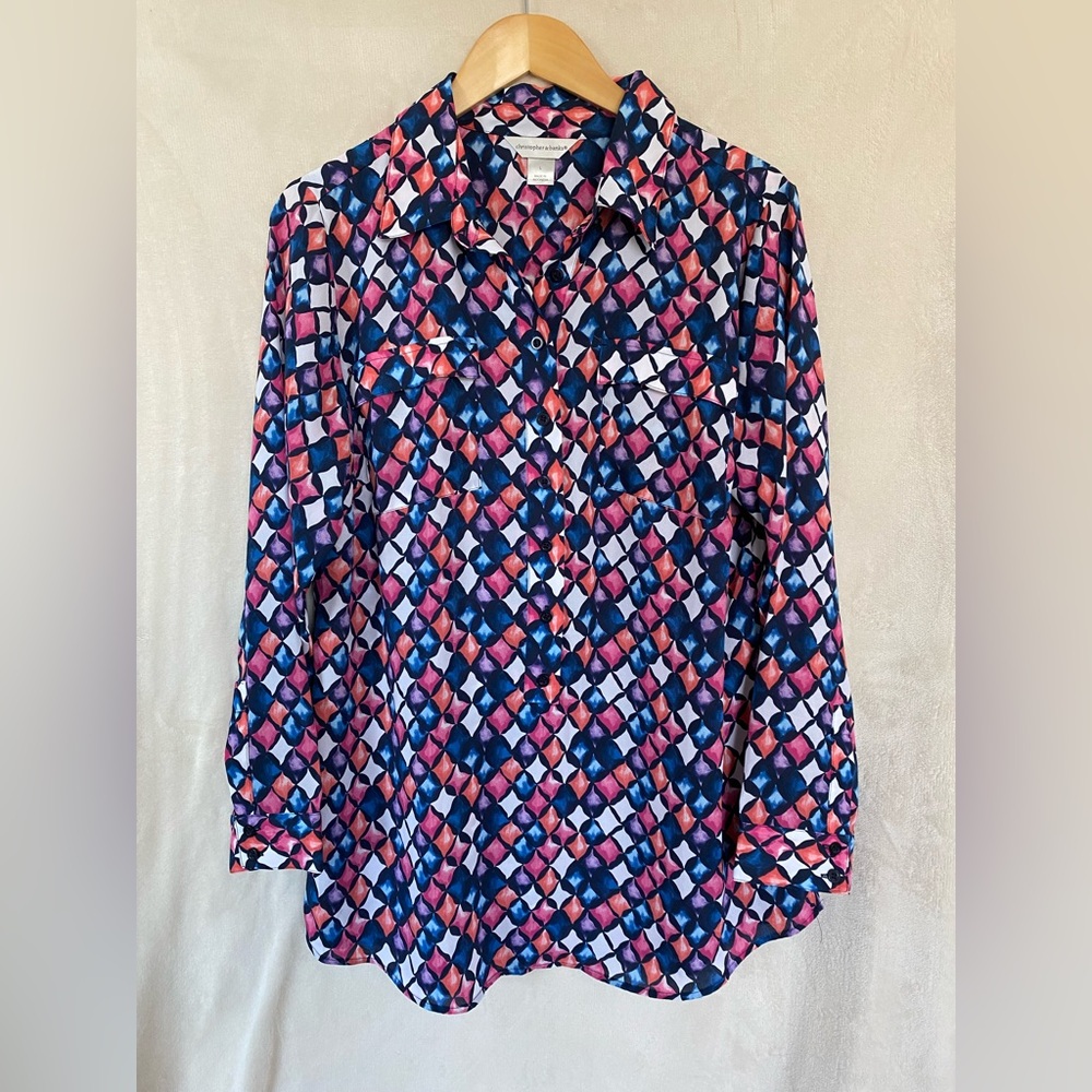 Women’s Christopher & Banks 3/4 Button Down